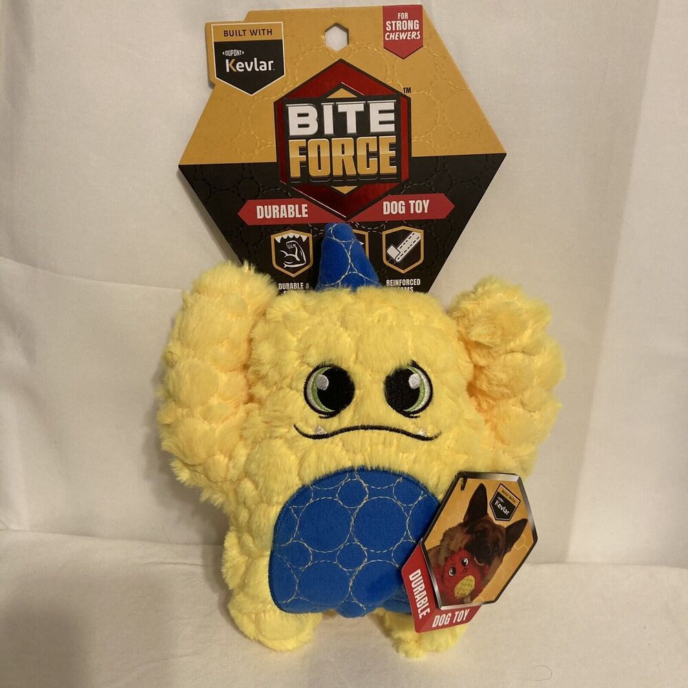 Bite Force Plush Built With DuPont Kevlar for Strong Chewers Durable Dog Toy